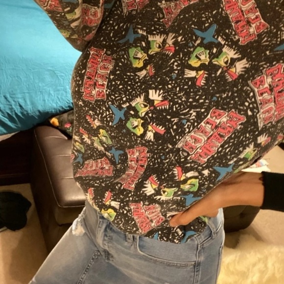 Piranha Beach youth 1990s vintage sweater - Picture 9 of 9